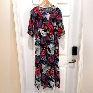 Zero D. C Multicolor Floral Maxi Dress